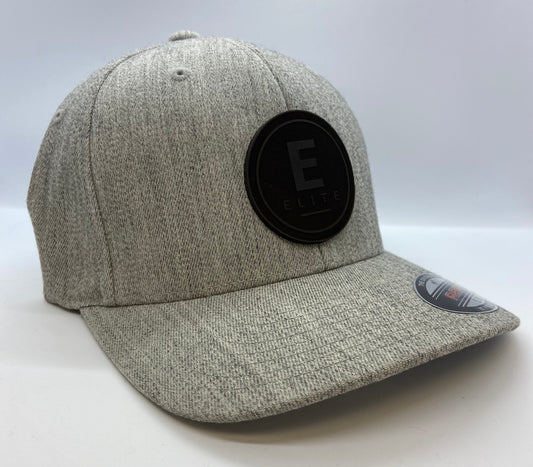 IAMELITE® Branded Bills Charcoal Leather ELITE® Patch