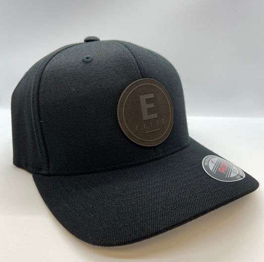 IAMELITE® Branded Bills Black Leather ELITE® Patch