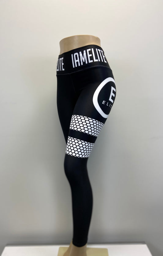 IAMELITE® V1 BLACK FULL LENGTH LEGGINGS