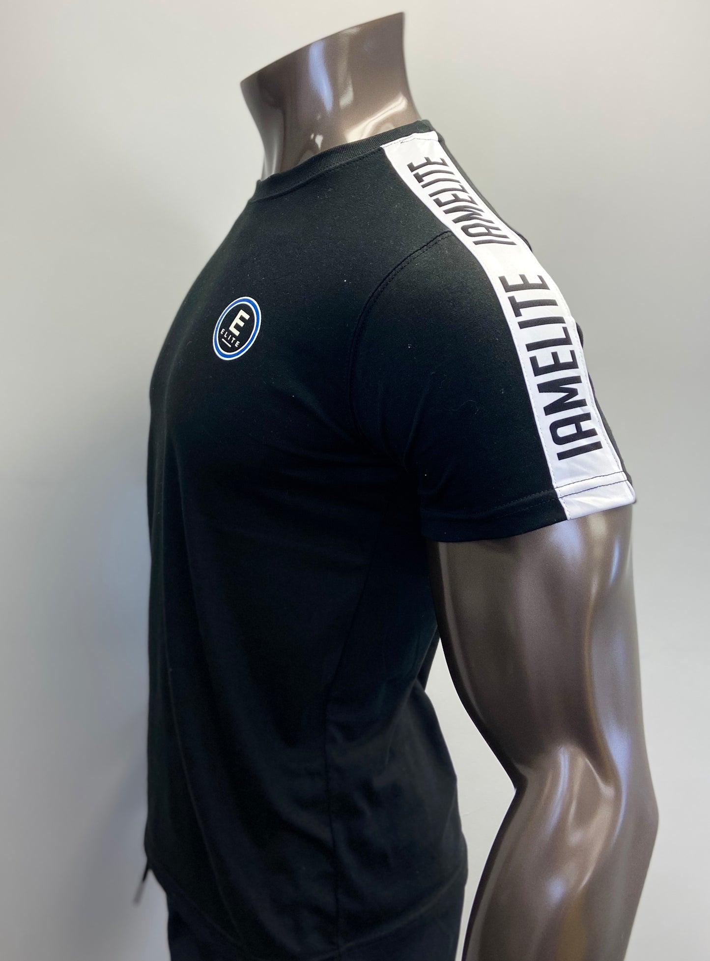 IAMELITE® Mens Short-Sleeve T-Shirt - Classic Black
