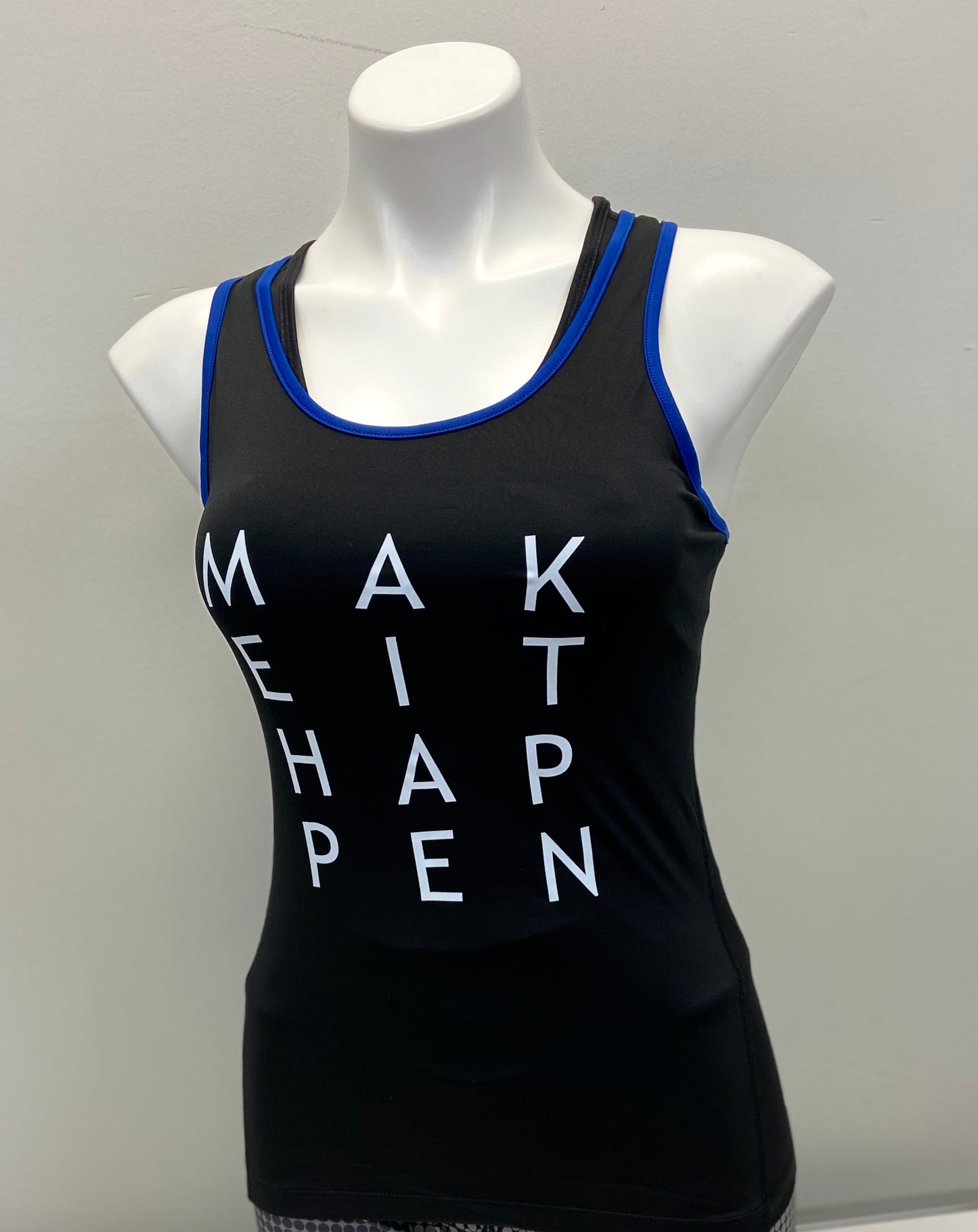 IAEGear™ Official MAKE IT HAPPEN Women's Athletic Dri Fit Tank Top