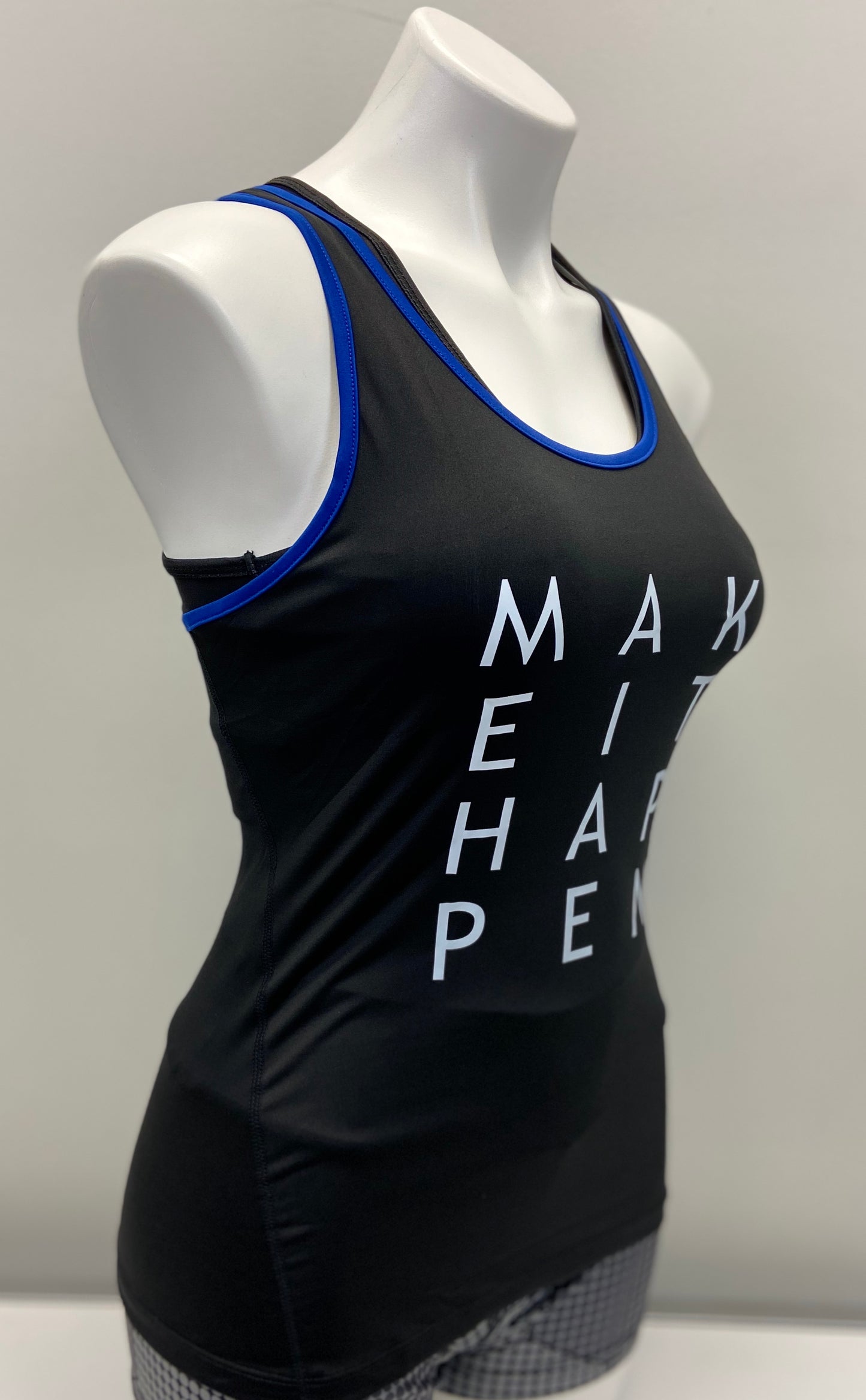 IAEGear™ Official MAKE IT HAPPEN Women's Athletic Dri Fit Tank Top