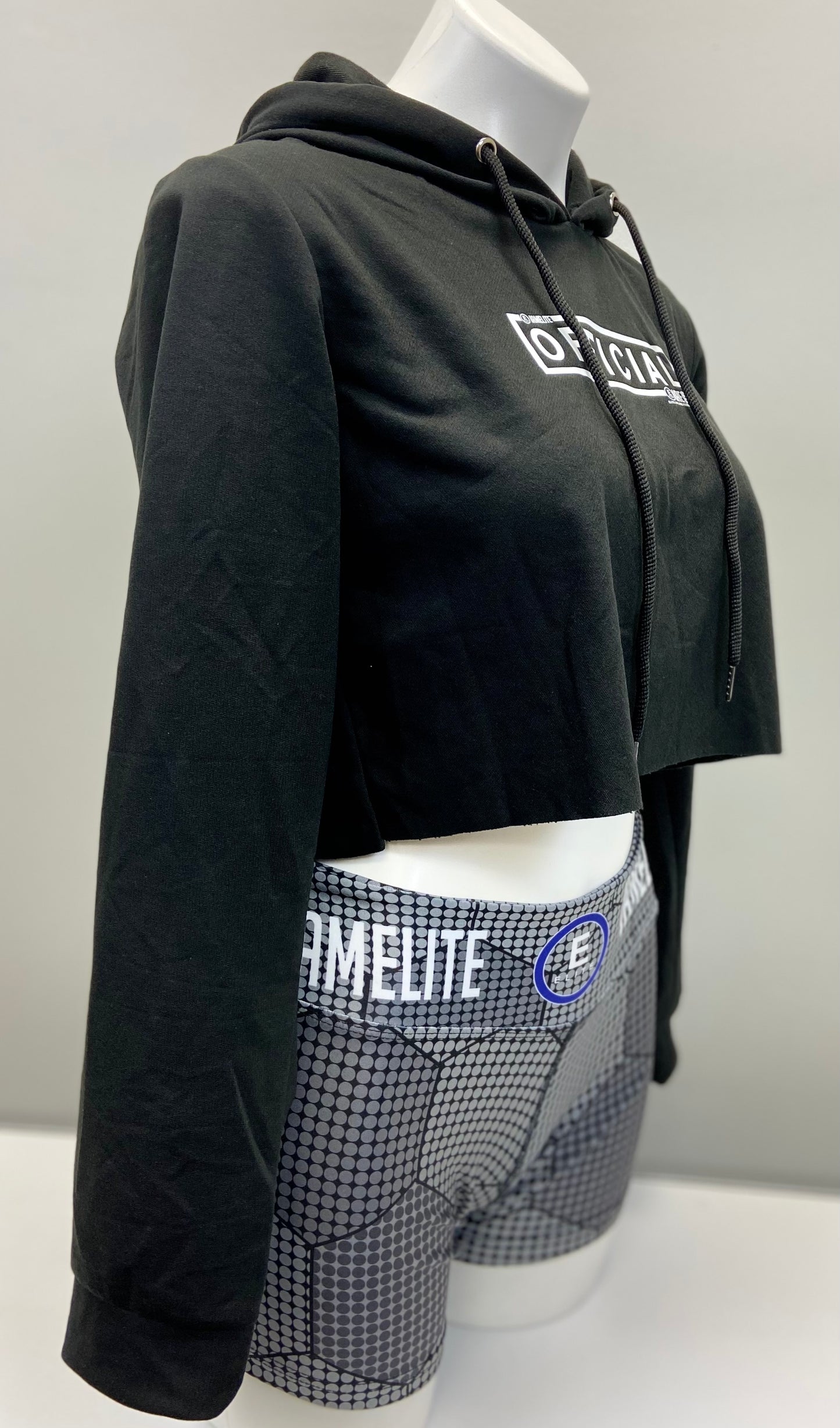 OFFICIAL Collection Womens Cropped Hoodie