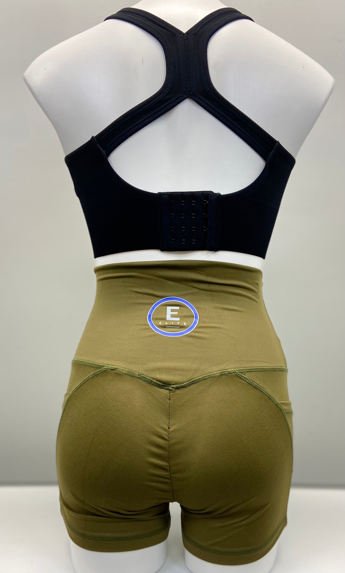 IAMELITE® Women's High Waist Ruched Sport Workout Yoga Shorts