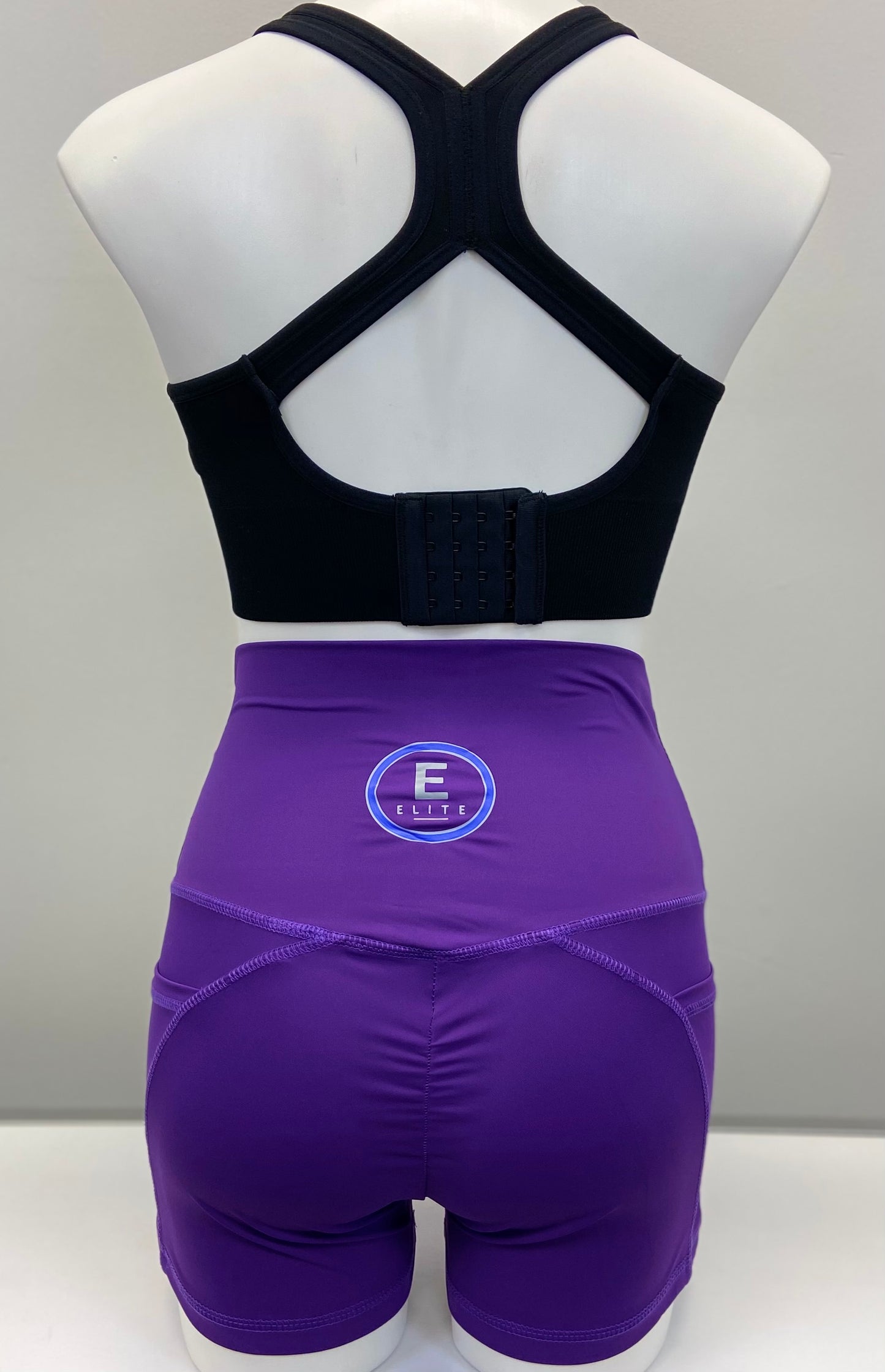 IAMELITE® Women's High Waist Ruched Sport Workout Yoga Shorts