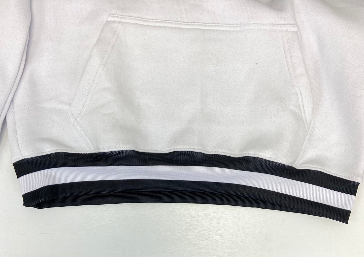 IAEGEAR™ OFFICIAL IAMELITE® Unisex Long Sleeve Hooded White Sweatshirt