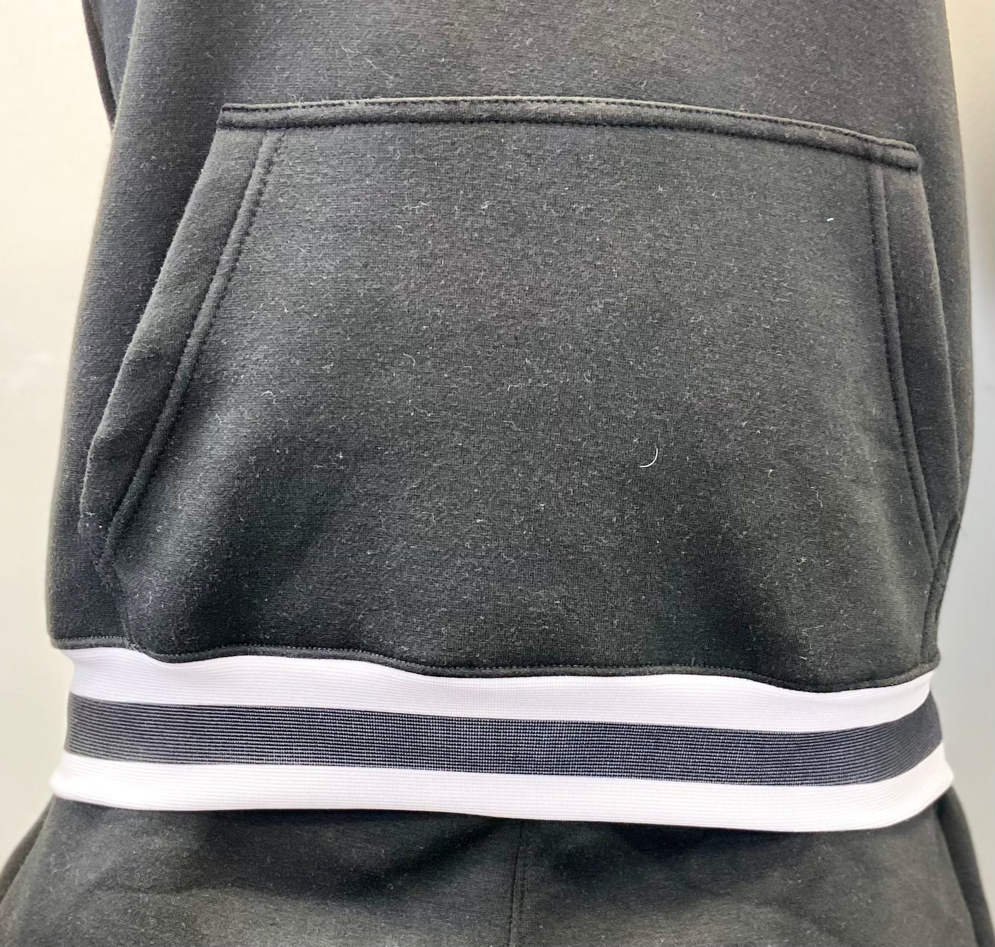 IAEGEAR™ OFFICIAL IAMELITE® Unisex Long Sleeve Hooded Black Sweatshirt