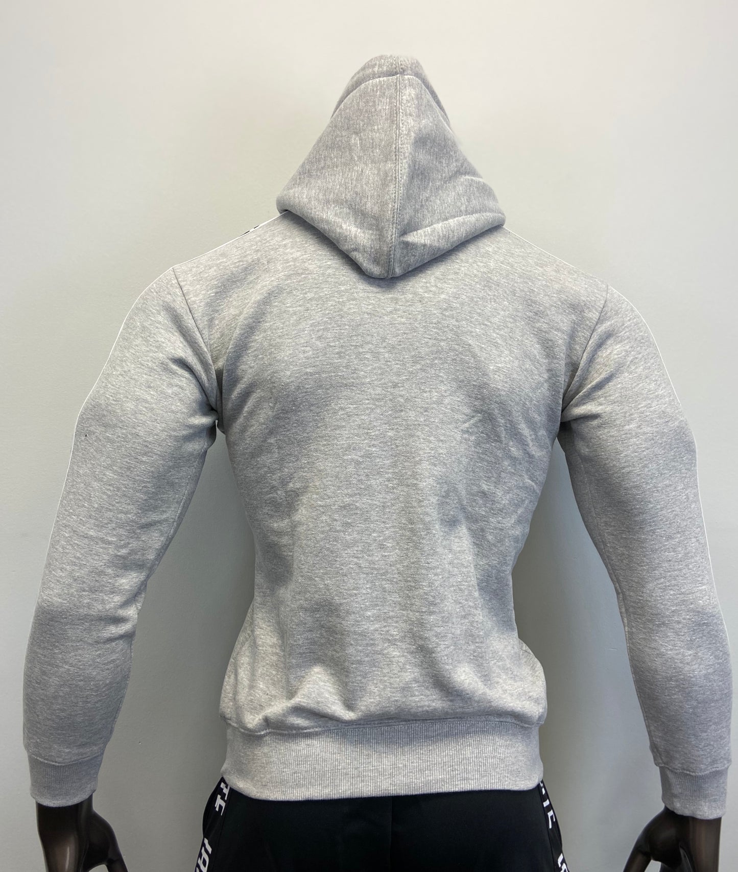 IAMELITE® Unisex Long Sleeve Hooded Sweatshirt Gray